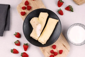 Naleśniki z serem i wanilią (1szt.=~150g)