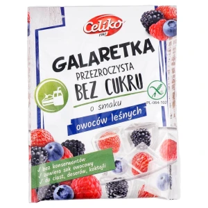 Galaretka przezroczysta o smaku owoców leśnych 14g