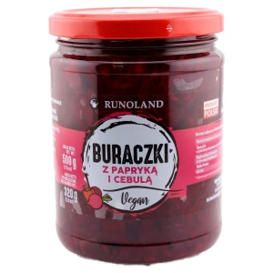 Buraczki z papryką i cebulą 500g Vegan