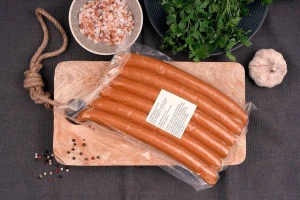 Parówki z indyka (opakowanie 6 szt. ~500g)