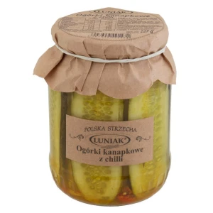 Ogórki kanapkowe z chilli 710g