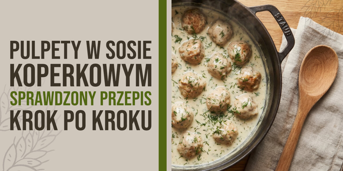 Pulpety w sosie koperkowym z indyka — przepis krok po kroku